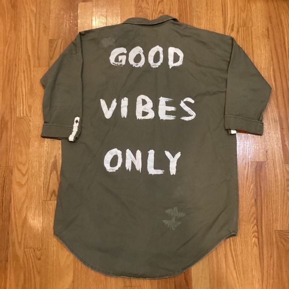 High Low Drop Shoulder Jacket - Picture 5 of 5